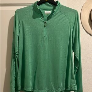 Greg Norman Green Solar XP Quarter-Zip Pullover